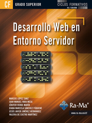 cover image of Desarrollo web en entorno servidor (GRADO SUPERIOR)